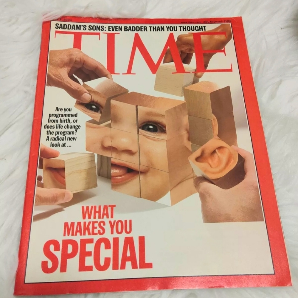 TIME Magazine What Makes You Special? Jun 2, 2003 vintage VVGC
